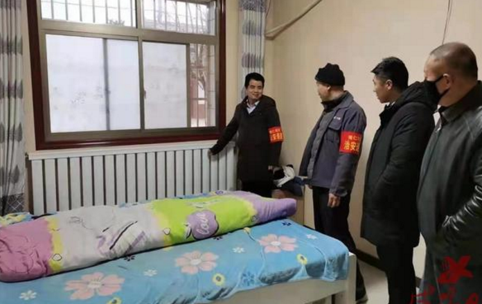 武功免费为群众户发放电热毯