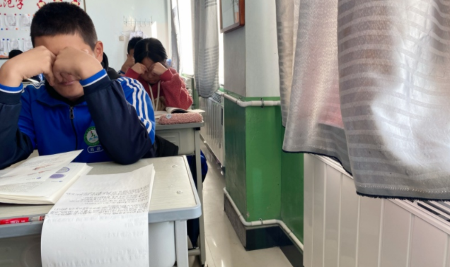 吉林省吉林市蛟河市乡村小学用上电清洁取暖