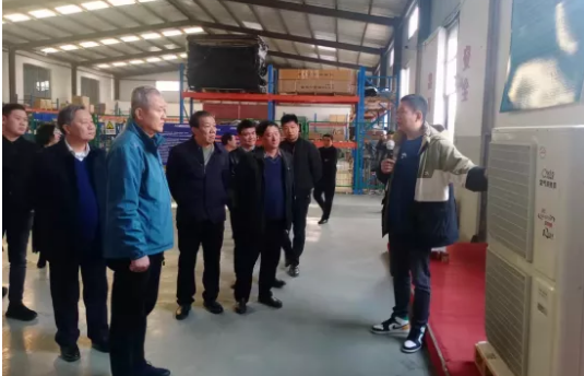 淄博市装备制造业协会考察团莅临齐昊科技参观指导