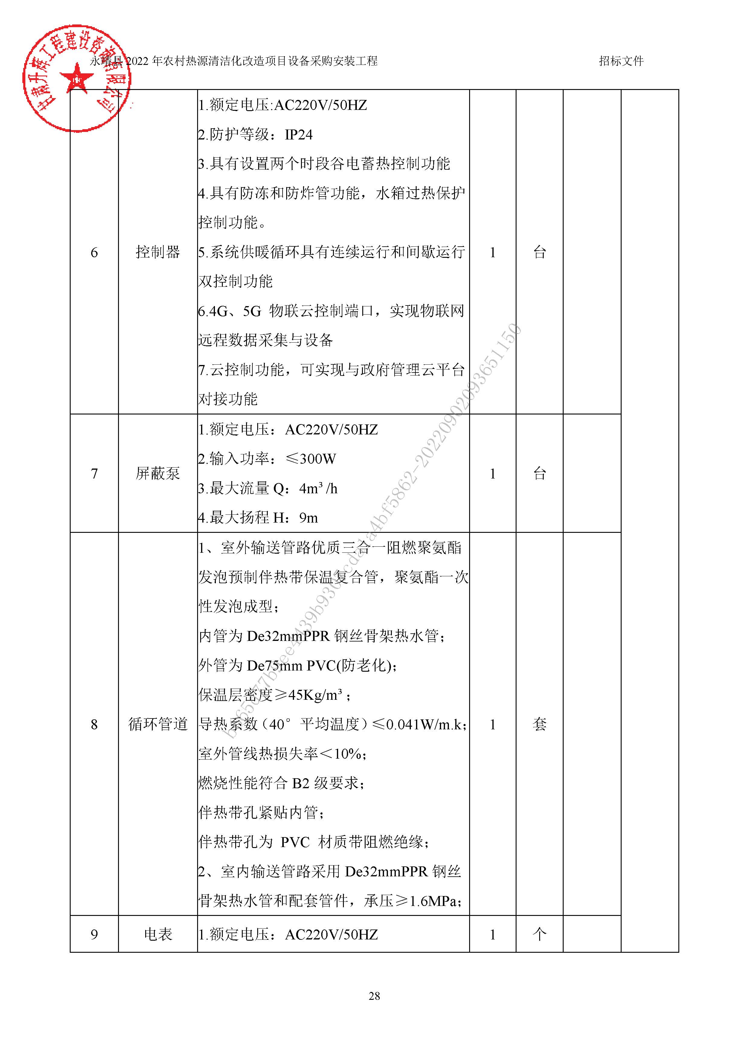 永靖县2022年农村热源清洁化改造项目设备采购安装工程5