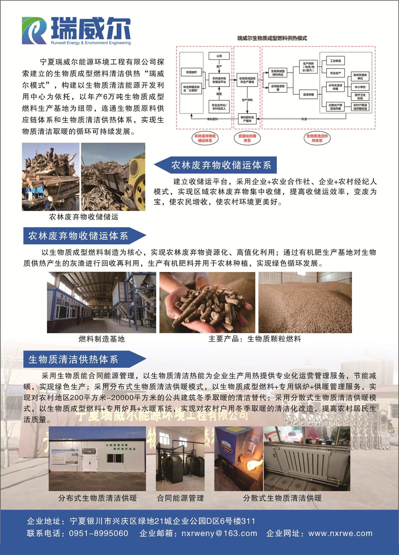 瑞威尔：生物质清洁供热 农林废弃物资源化利用综合服务商