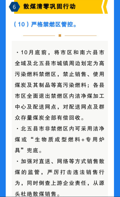 北五县市非禁燃区内可采用洁净煤或“生物质成型燃料+专用炉具”兜底。